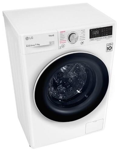 Стирально-сушильная машина LG F2V5HG0W белый
