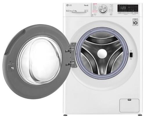 Стирально-сушильная машина LG F2V5HG0W белый