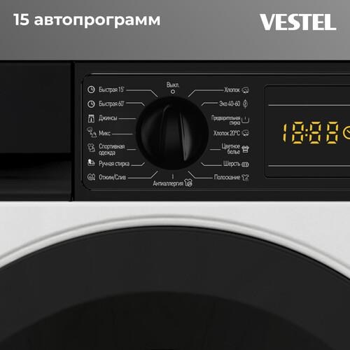 Встраиваемая стирально-сушильная машина Vestel WDB8514T2TIB